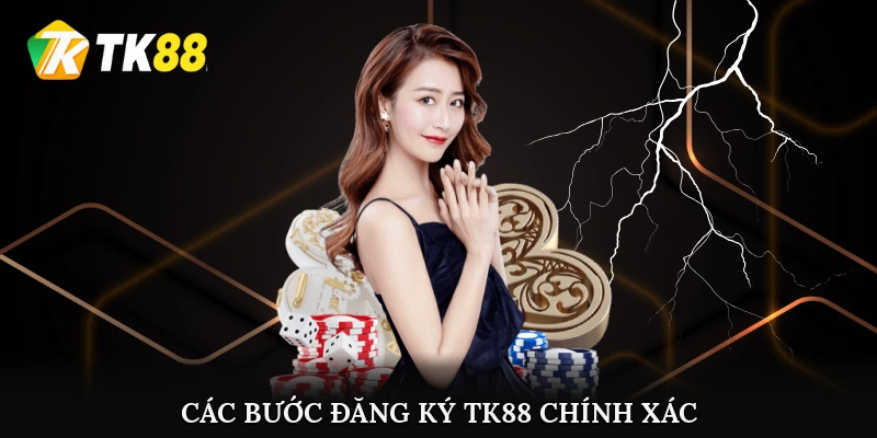 Các bước đăng ký TK88 chính xác