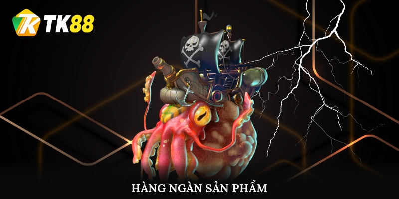 Hàng ngàn sản phẩm bắn cá nhiều phần thưởng
