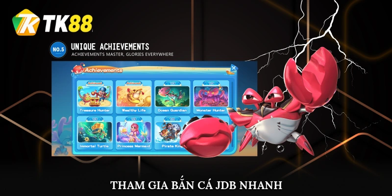 Tham gia Bắn cá JDB nhanh chóng cho tân thủ